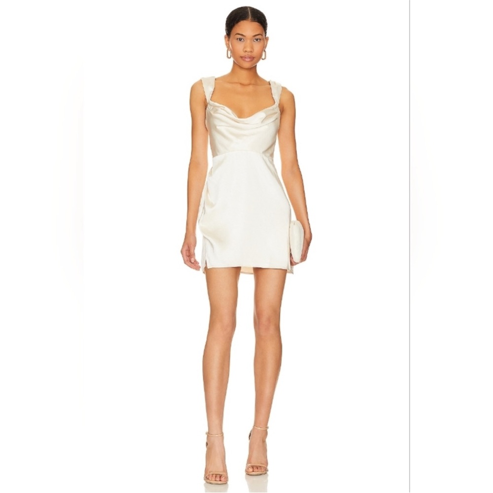 Runaway The Label Havanna Mini Dress in Ivory SZ S